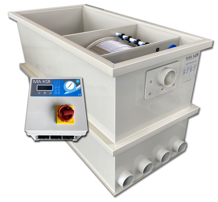  Makoi Biodrum 100 Trumfilter med biofilter