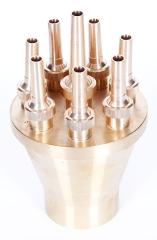  Fontänmunstycke Vulkan 8 strålar mässing 2 1/2"