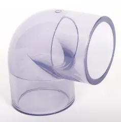 Transparent Böj 90gr