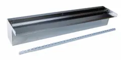  Rostfritt vattenfall med LED-belysning 30cm