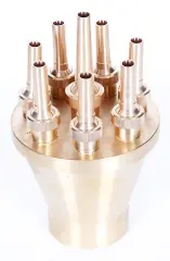  Fontänmunstycke Vulkan 8 strålar mässing 2 1/2"