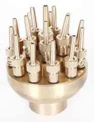  Munstycke Vulkan reglerbar 1 1/2" mässing