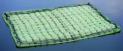  Flytande Planteringsö rektangel 121x43cm (0,5m2)
