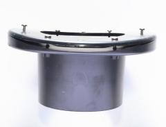  Rundad genomföring för tunnor 110mm