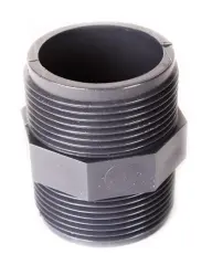  Yttergängad dubbelnippel 1/2"